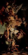Giovanni Battista Tiepolo Erziehung Mariens Spain oil painting artist